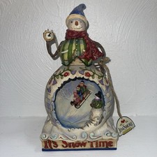 Snowman figurine heartwood for sale  Las Cruces