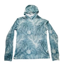 Camisa masculina Jetty UV com capuz manga longa azul tamanho S aventura ao ar livre comprar usado  Enviando para Brazil