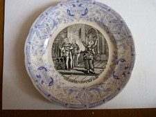 Lot assièttes parlantes d'occasion  Biars-sur-Cère