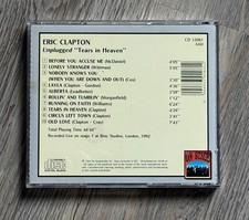Eric clapton unplugged usato  Italia
