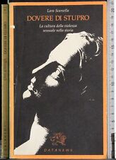 Dovere stupro. lara usato  Ariccia