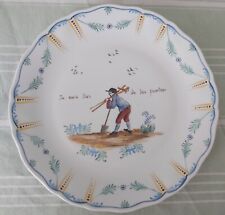 Assiette décorative main d'occasion  Rethel