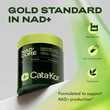 Novo produto Cata-Kor cápsulas de nicotinamida NAD+ suplemento 60 cápsulas comprar usado  Enviando para Brazil