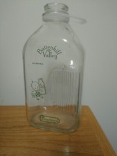 Glass milk bottle for sale  Andover