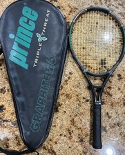 Raquete de tênis Prince Triple Threat 700 grafite 26 aderência original 4 1/4" com estojo, usado comprar usado Raquete de tênis Prince Triple Threat 700 grafite 26 aderência original 4 1/4" com estojo, usado comprar usado  Enviando para Brazil