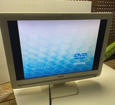 Toshiba 22" TV LCD DVD Player Combo 22LV506 HDMI VGA Gaming Branco *DVD Ruim* comprar usado  Enviando para Brazil