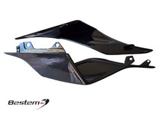 Usado, 2017-2020 Yamaha R6 tampa traseira de fibra de carbono acabamento lateral padrão de sarja comprar usado  Enviando para Brazil