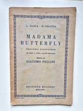 Madama butterfly puccini. usato  Caserta