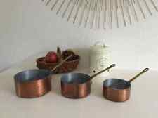 Série casseroles cuivre d'occasion  Donnemarie-Dontilly