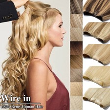 Wire echthaar extensions gebraucht kaufen  Bremen