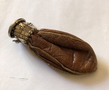 Antique leather misers for sale  BURY ST. EDMUNDS