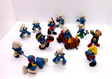 Ensemble figurines schtroumpf d'occasion  Le Cannet
