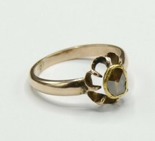 Rotgold ring solitär gebraucht kaufen  Sande