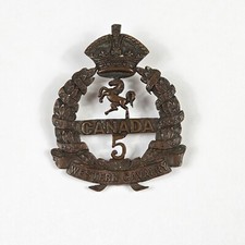 Ww1 canadian 5th for sale  Southgate
