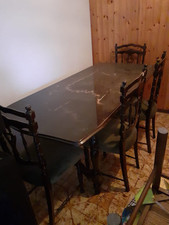 Tavolo vintage legno usato  Vilminore di Scalve