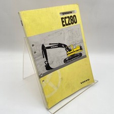 Escavadeira hidráulica Volvo EC280 instruções de operação manutenção de operação comprar usado  Enviando para Brazil