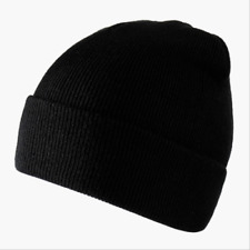 Black beanie hat for sale  BICESTER