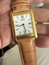 Relógio masculino Citizen Eco-Drive Stiletto solar ultra fino G820-SO13 623 comprar usado  Enviando para Brazil