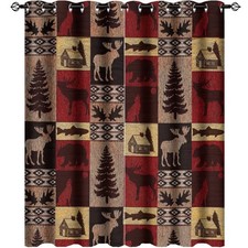 Rustic cabin curtains for sale  Beverly Hills