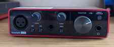 Interface de áudio Focusrite Scarlett Solo USB 3ª geração, usado comprar usado  Enviando para Brazil
