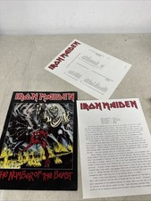 Usado, IRON MAIDEN The Number of the Beast Tour Folder With Schedule 1982 ULTRA RARO! comprar usado  Enviando para Brazil