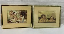 Pair cherub framed for sale  Owensville