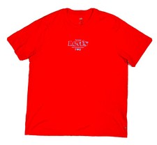 Camiseta Masculina Levi's Levi Strauss Tamanho Grande Ajuste Relaxado Vermelha Casual Masculina comprar usado  Enviando para Brazil