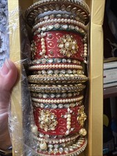 Indian bridal bangles for sale  LEICESTER