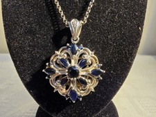 Beautiful sapphire sterling for sale  NORTHAMPTON