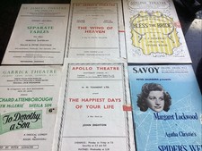 Theatre programmes for sale  BASINGSTOKE