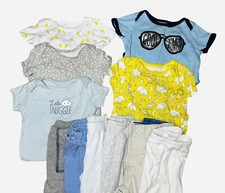Lote de Roupas Carter’s Baby Boy Tamanho 6 9 12 meses 11 peças Calças Macacão de Uma Peça, usado comprar usado  Enviando para Brazil