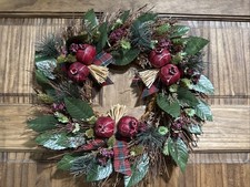 Holiday christmas wreath for sale  Perryopolis