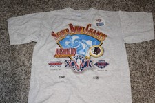 Camiseta de futebol vintage anos 90 3 vezes Superbowl Washington Redskins G NFL NOVA comprar usado  Enviando para Brazil
