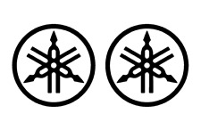 Yamaha logo emblem gebraucht kaufen  Hannover