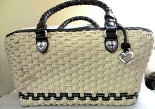 Brighton woven satchel for sale  Johnstown