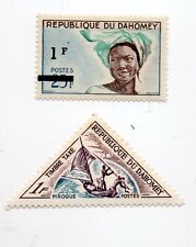 Timbres dahomey lot d'occasion  Salles