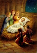 GINO BOCCASILE GiBi Angeli in preghiera Gesù PC Circa 1949 comprar usado  Enviando para Brazil