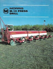 Brochura para implementos agrícolas - Morris - M-10 - Broca de prensa (F8073) comprar usado  Enviando para Brazil