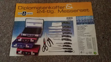 Diplomatenkoffer messerset 24 gebraucht kaufen  Köln