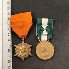 Lot medals decorations d'occasion  Expédié en Belgium