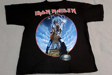 Usado, Camisa vintage Iron Maiden - I Survived Paris 9.9.99 (Ed Hunter Tour) tamanho XL comprar usado  Brasil 