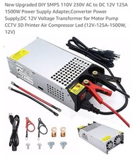 Usado, Fonte de alimentação 12V, universal SMPS 120V AC para 12V 50A 600W conversor DC alimentação Su... comprar usado  Enviando para Brazil