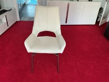 Swivel dining chairs for sale  CREDITON