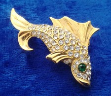 Bijou broche poisson d'occasion  Quimper