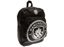 Mochila Manchester City oficial preta de náilon mochila escolar presente comprar usado  Enviando para Brazil
