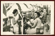 Foto vintage anos 50 lindas meninas na oficina de costura, classe trabalhadora soviética comprar usado  Enviando para Brazil