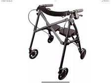 Andador dobrável Able Life curto 4230 BW, leve júnior preto 2951B comprar usado  Enviando para Brazil