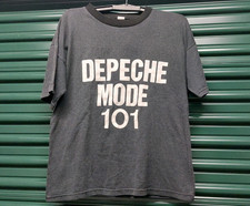 Camiseta DEPECHE MODE 101 Vintage Anos 90 Synth Pop L Tour LP Preta New Wave Cure comprar usado Camiseta DEPECHE MODE 101 Vintage Anos 90 Synth Pop L Tour LP Preta New Wave Cure comprar usado  Enviando para Brazil