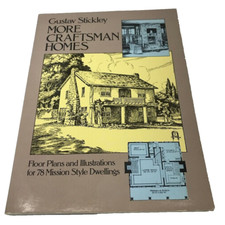 More Craftsman Homes - Gustav Stickley  Mission Style Dwellings, Flr Plans, Ills comprar usado  Enviando para Brazil