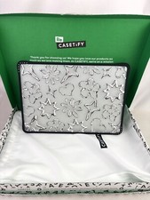 Capa Casetify Impact MacBook Air 13” (2018-2020), rabiscos cromados - Preto claro, usado comprar usado  Enviando para Brazil